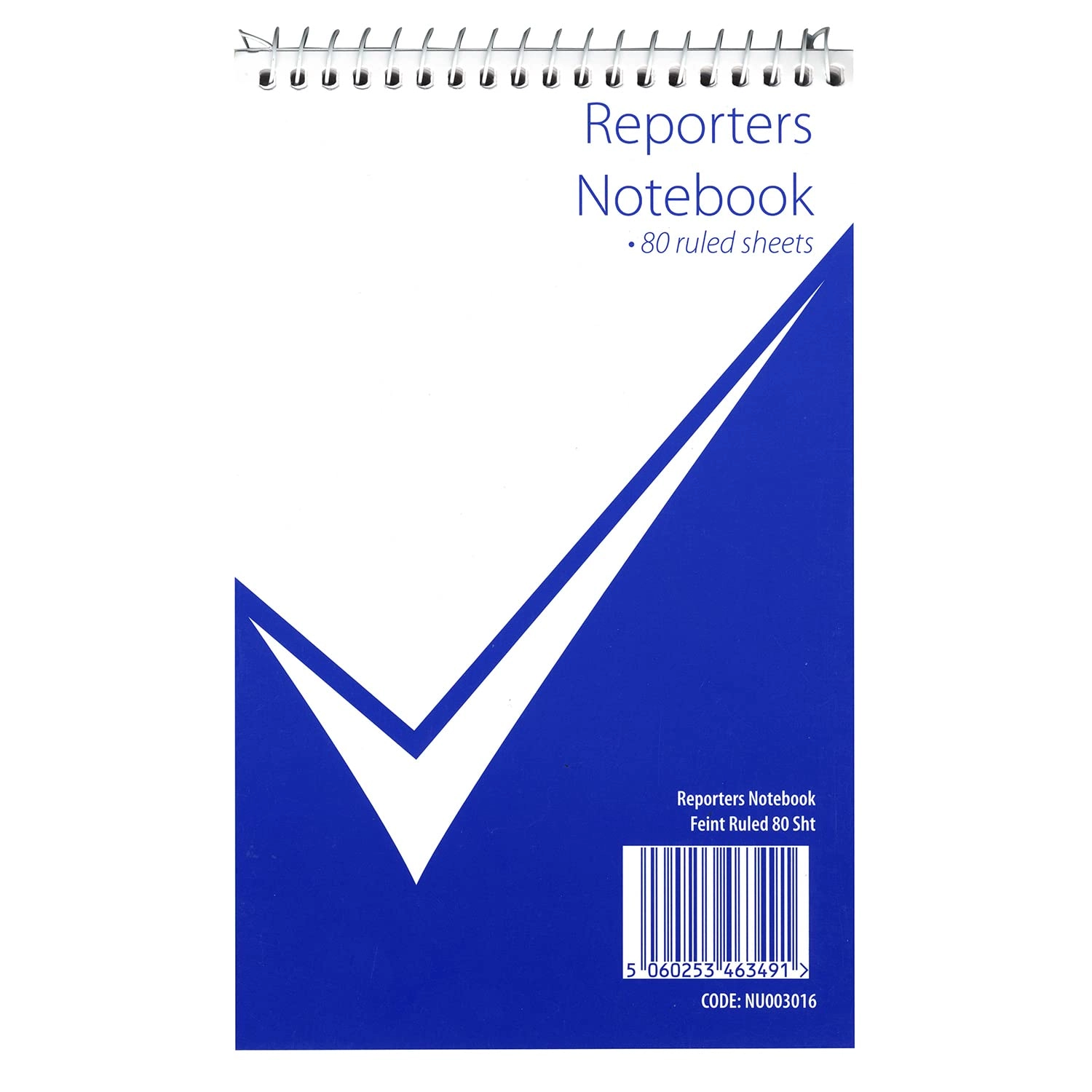 NUCO INTERNATIONAL Reporters Notebook A4 Spiral - Lined 160 Pages