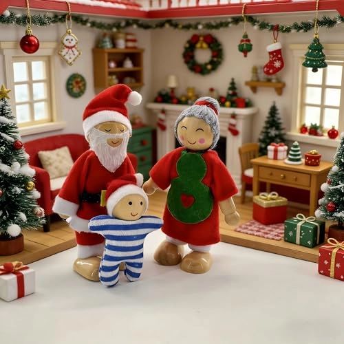 Dollhouse Family Dolls - 7 pcs (YF002)