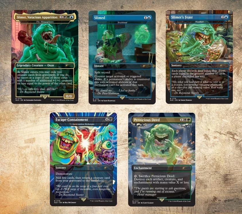 MTG Decks & More Secret Lair x Ghostbusters: Slimer - Non-Foil Edition