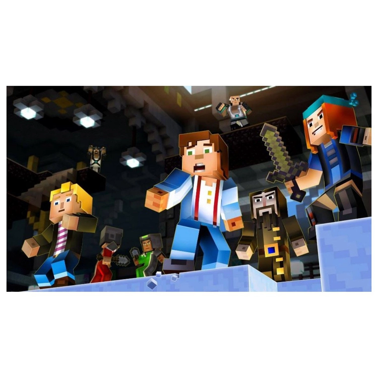 Minecraft Story Mode The Complete Adventure; Kingdom Hearts HD 2.8 Final Chapter Prologue; Dissidia Final Fantasy NT - PlayStation 4