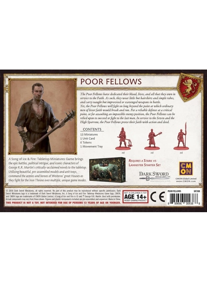 CMON Lannister Poor Fellows - A Song Of Ice And Fire (SIF208)