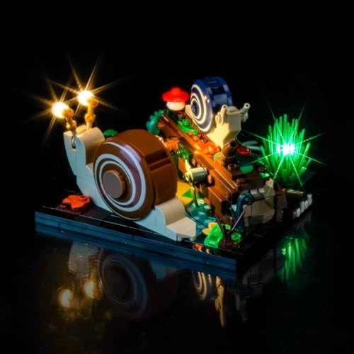 LED Light Set - Compatible with 40788 Friendly Snails USB/Battery