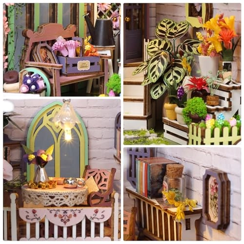 Book Nook - Floral 1:12