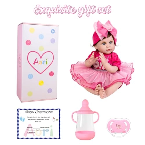 Viola Reborn Baby Doll - 22-inch Vinyl Gift Set Ages 3+