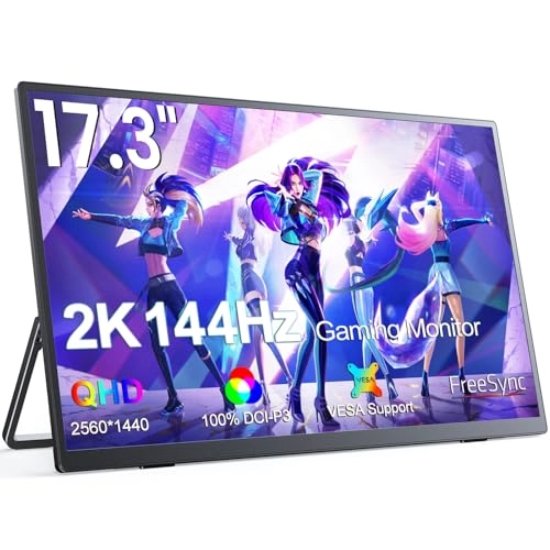 Portable Monitor - 6926316301775 17.3 Inches 2560 x 1440