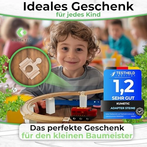 adapter stone - 50% wood, 50% plastic 10-piece