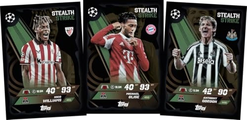 UEFA Champions League Match Attax 2025 - 4pcs