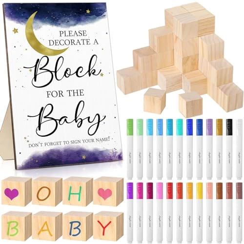 Baby Shower Games Sign - 75 Pcs