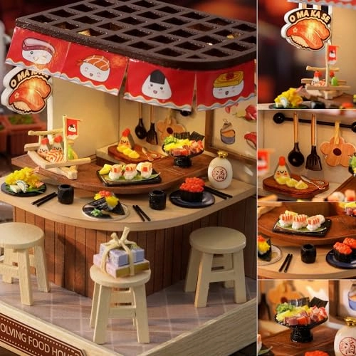 DIY Miniature Dollhouse Kit - Warm Moment 1:24