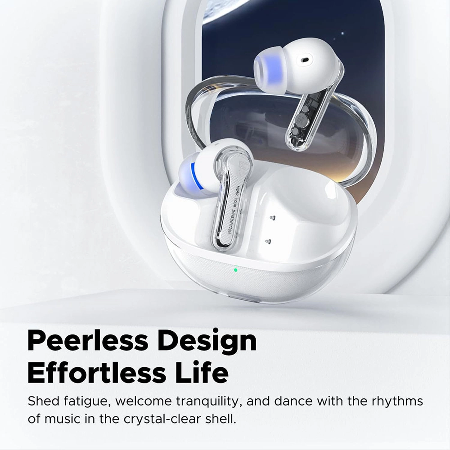 Clear Wireless Earbud