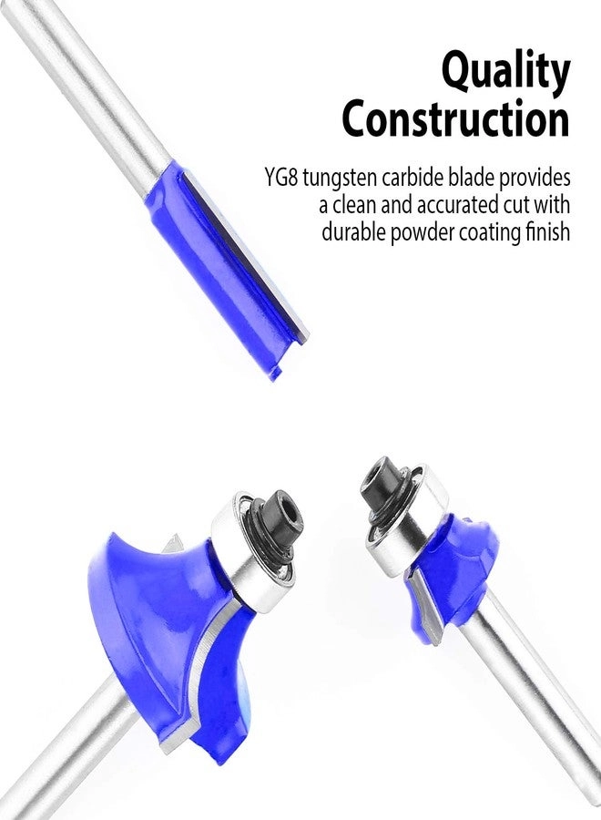 Router Bit Set - 1/4 Inch 24A Pieces