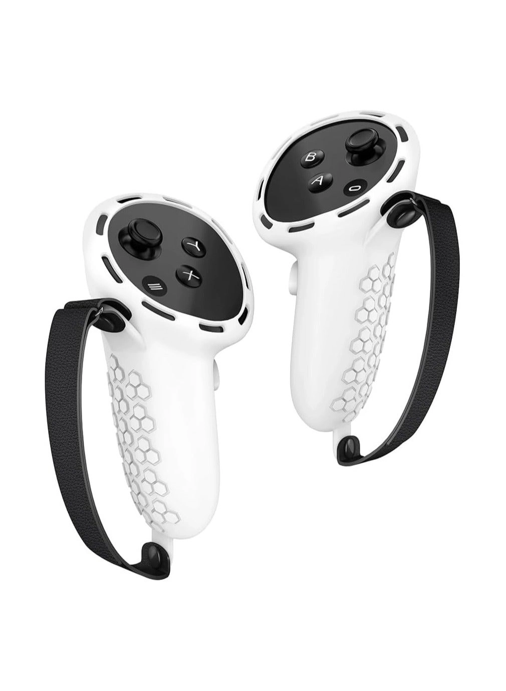 GE Controller Grip - silicone PU leather strap 2 joystick covers