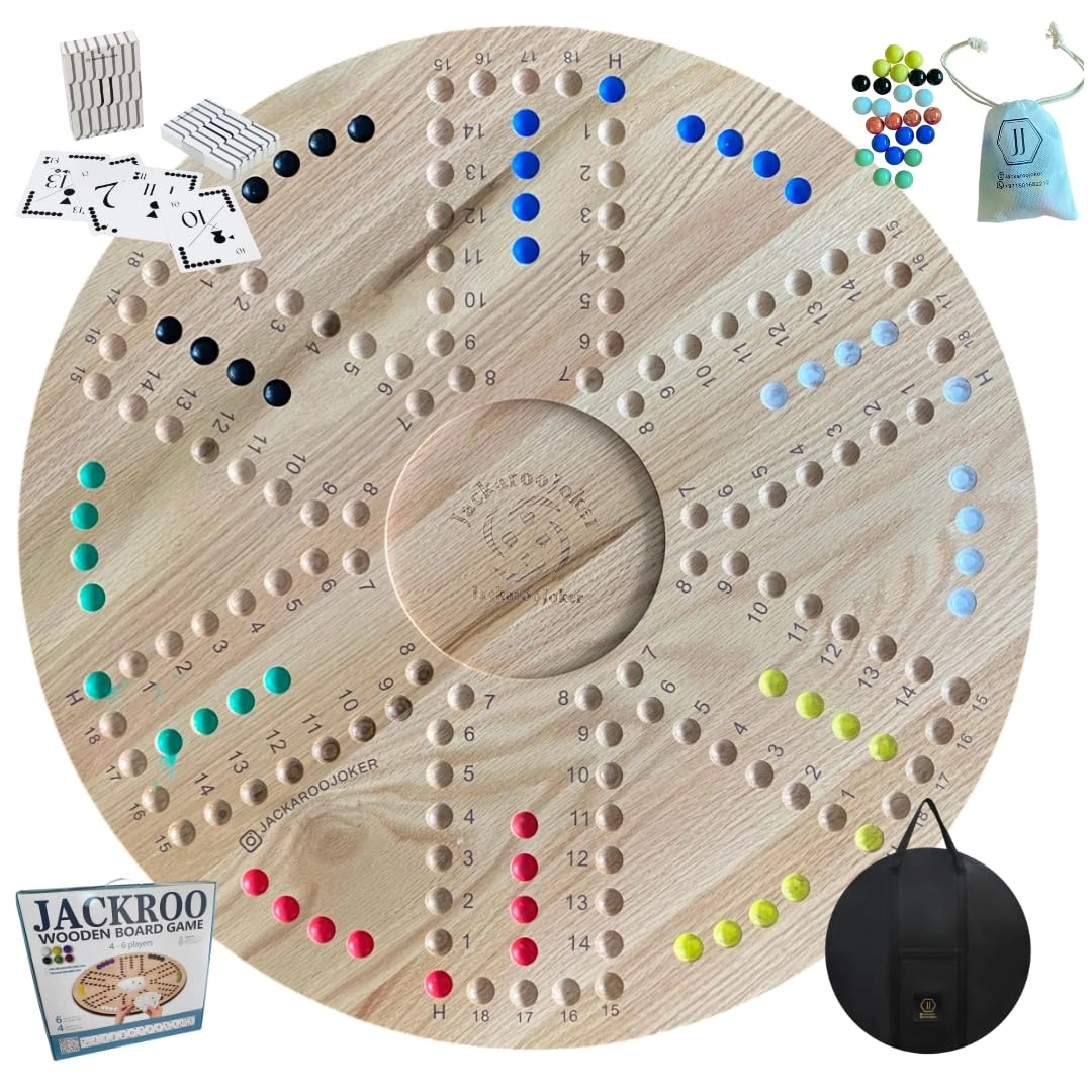 Jacaroo - Solid Oak Double Sided