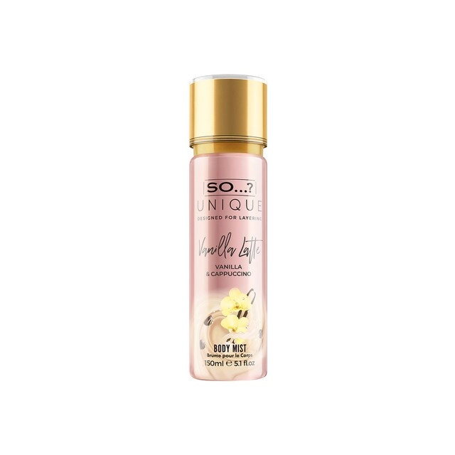ELITE GLOW Vanilla Latte Body Mist - 150ml