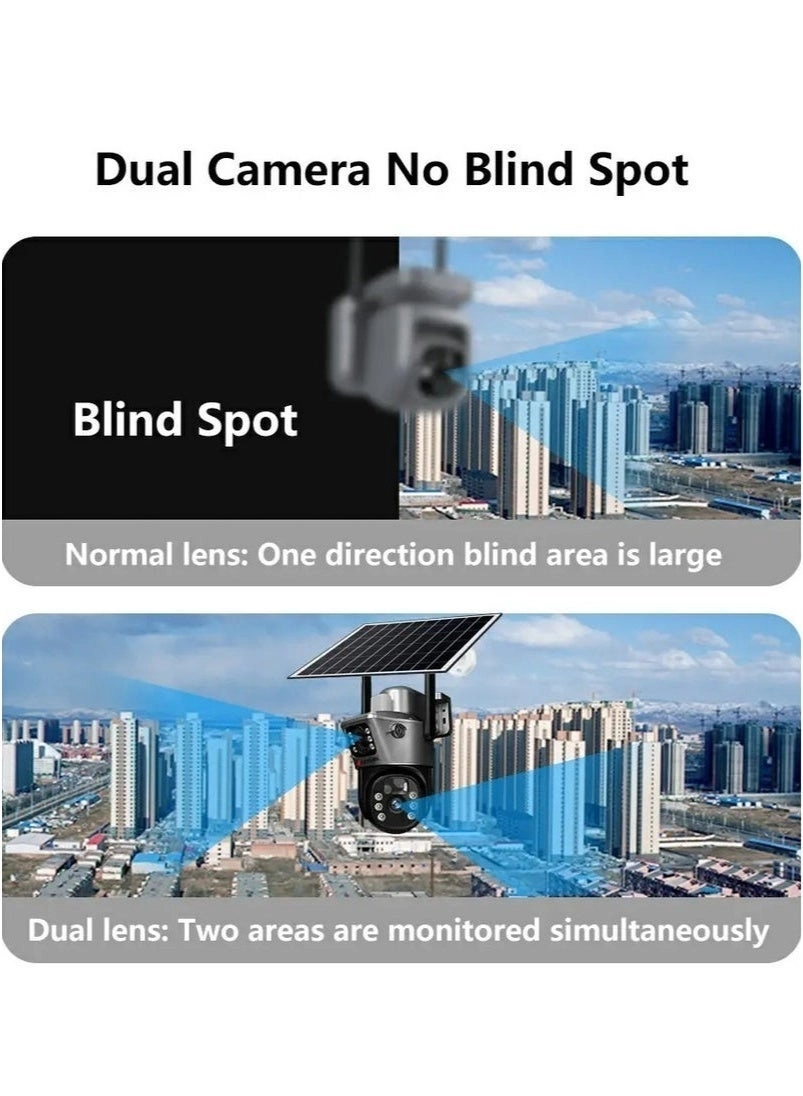 4G Smart Solar Security Camera 8MP