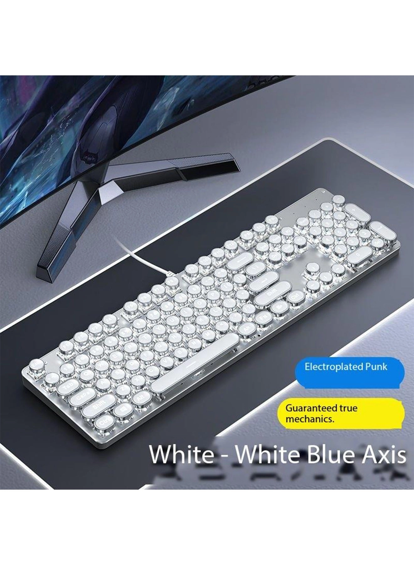Gaming Keyboard + Wired Mouse - USB Wired