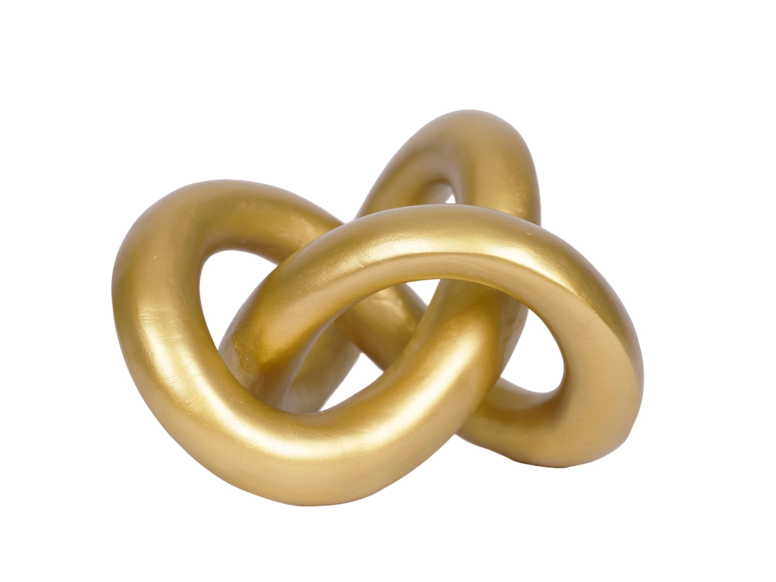 Gold Knot Statue - Resin