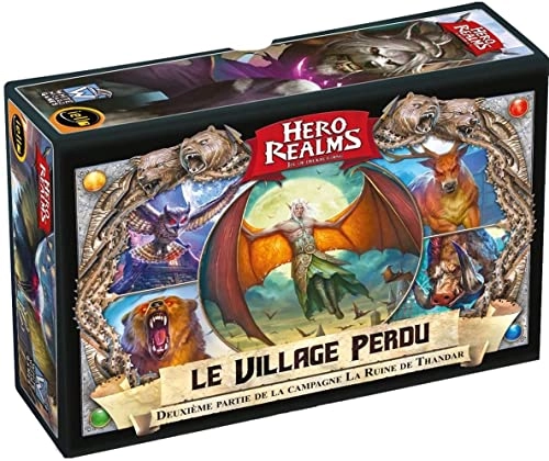 Hero Realms: The Ruin Of Thandar - Campaign Deck + Hero Realms: The Lost Village - Campaign Deck + Bottle Opener (French)