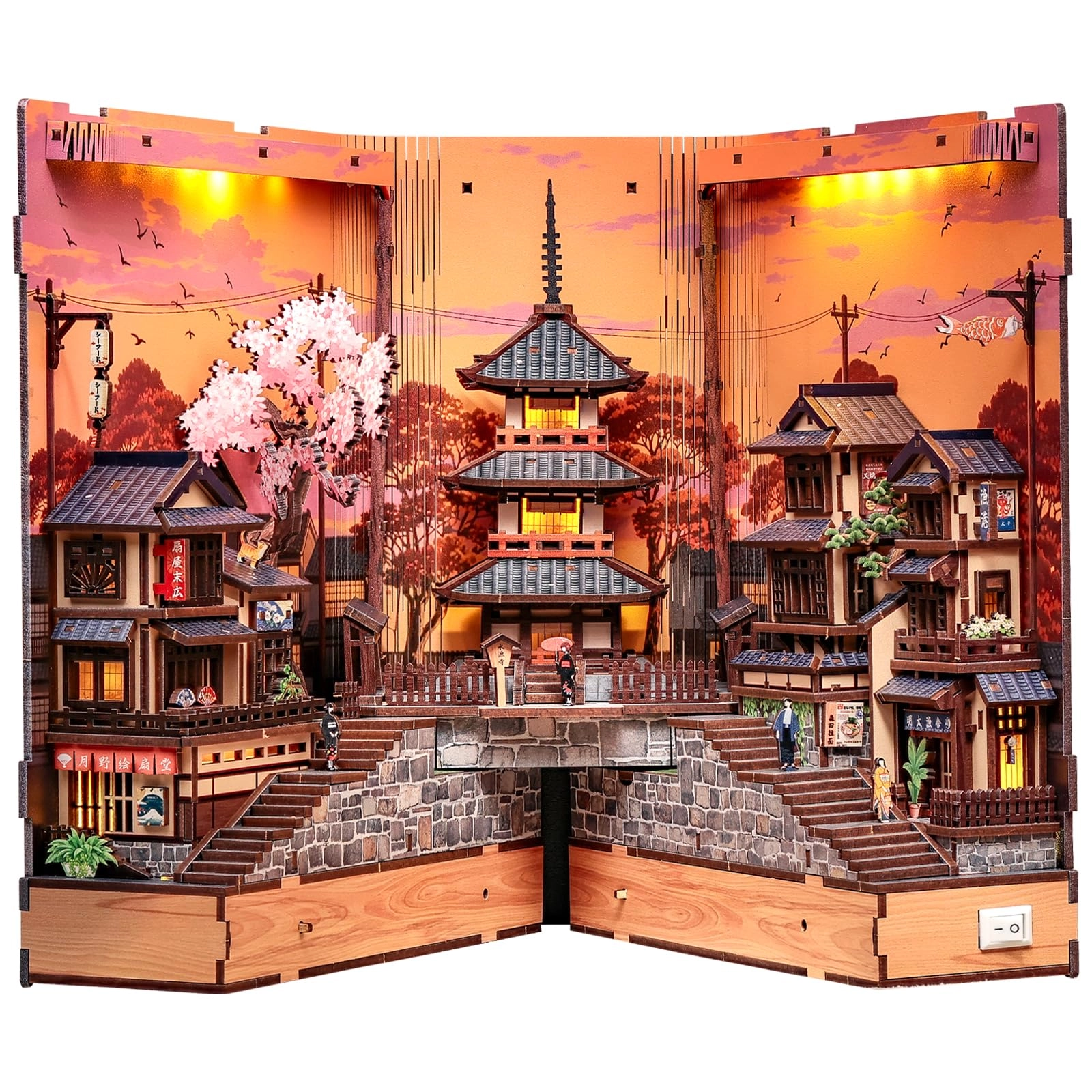 Cutefun Japanese Book Nook - Music