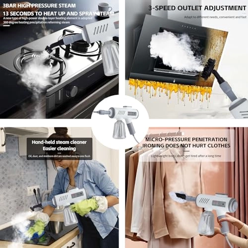 Portable Handheld Steam Cleaner - 500ml