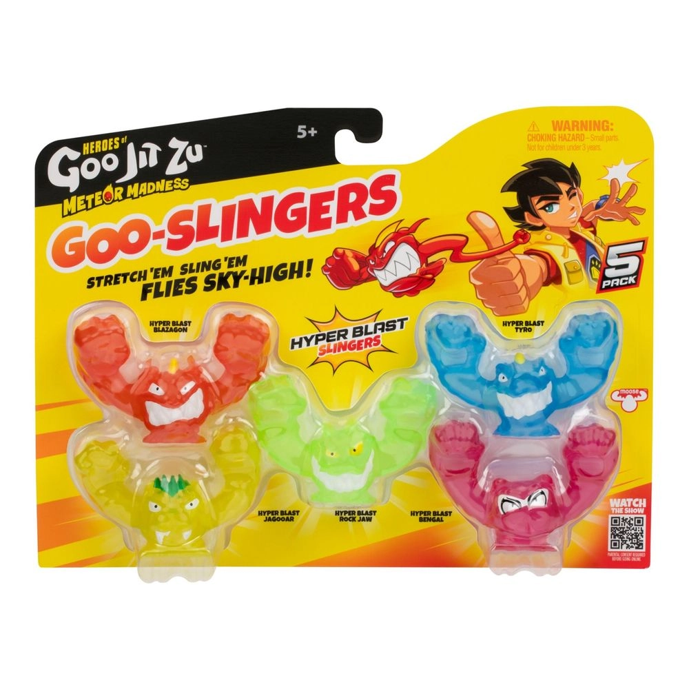 COLOR LAND CHILDRENS TOYS CENTER LLC Meteor Madness Series 13 - 5 years Blazagon, Tyro, Jaggoar, Bengal, Rock Jaw Pack Of 5