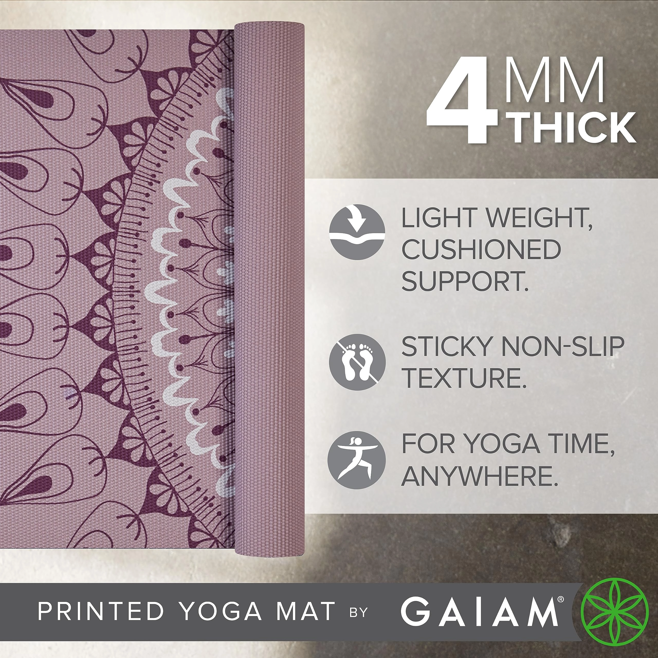 Print Yoga Mat - Other 4mm