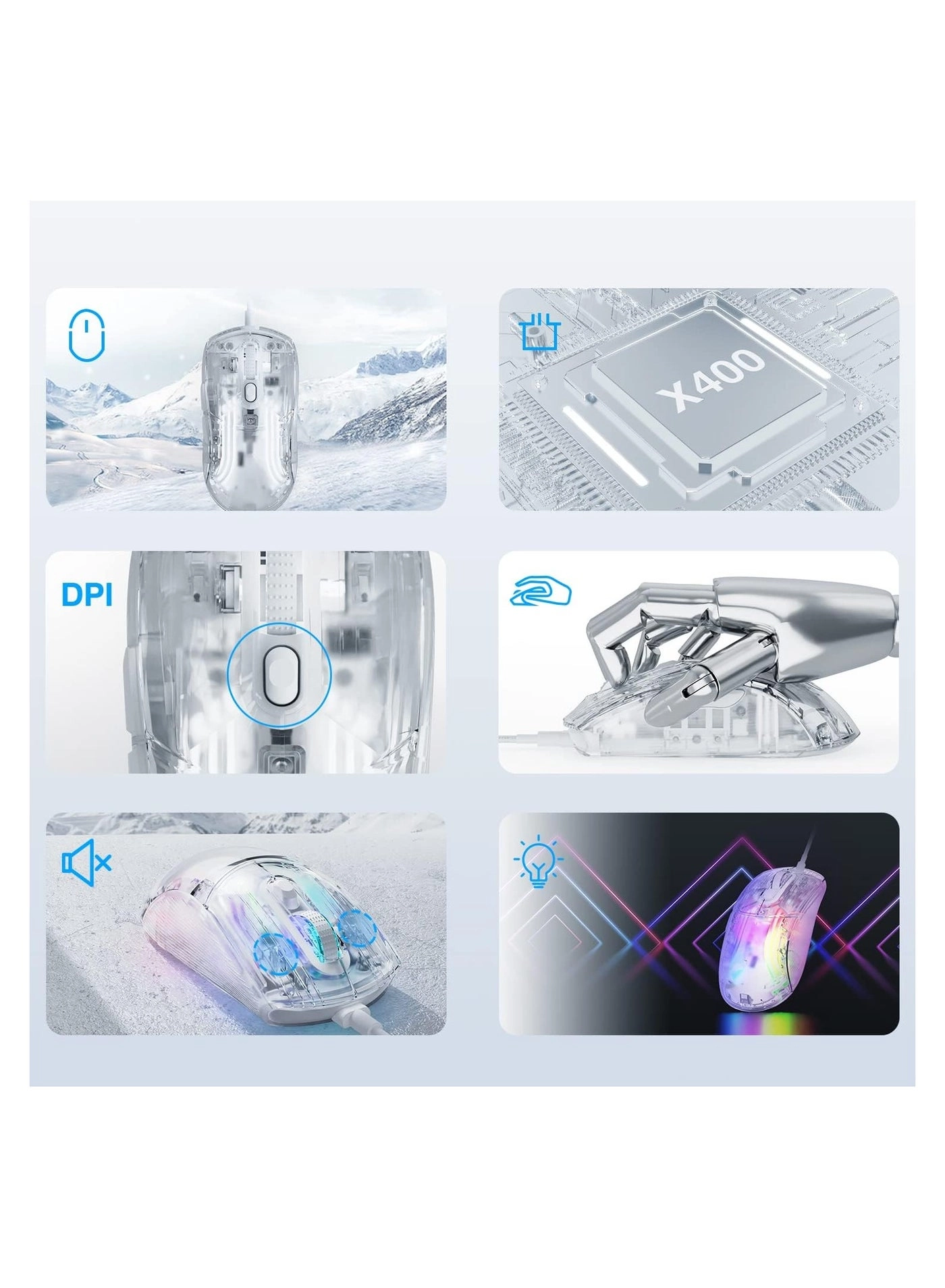 RGB Gaming Mouse - USB