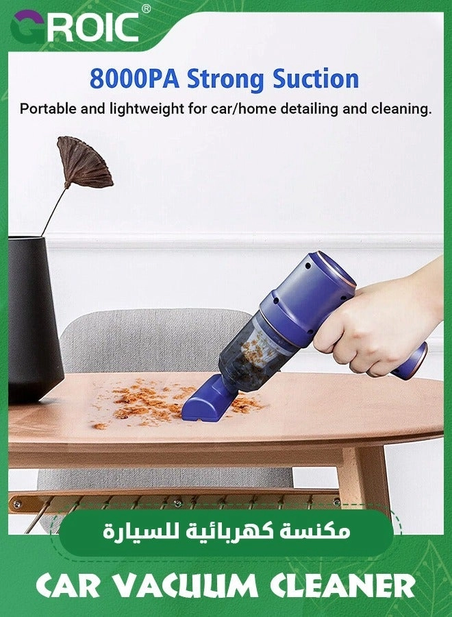 Hand Vacuum Cleaner - Black Portable