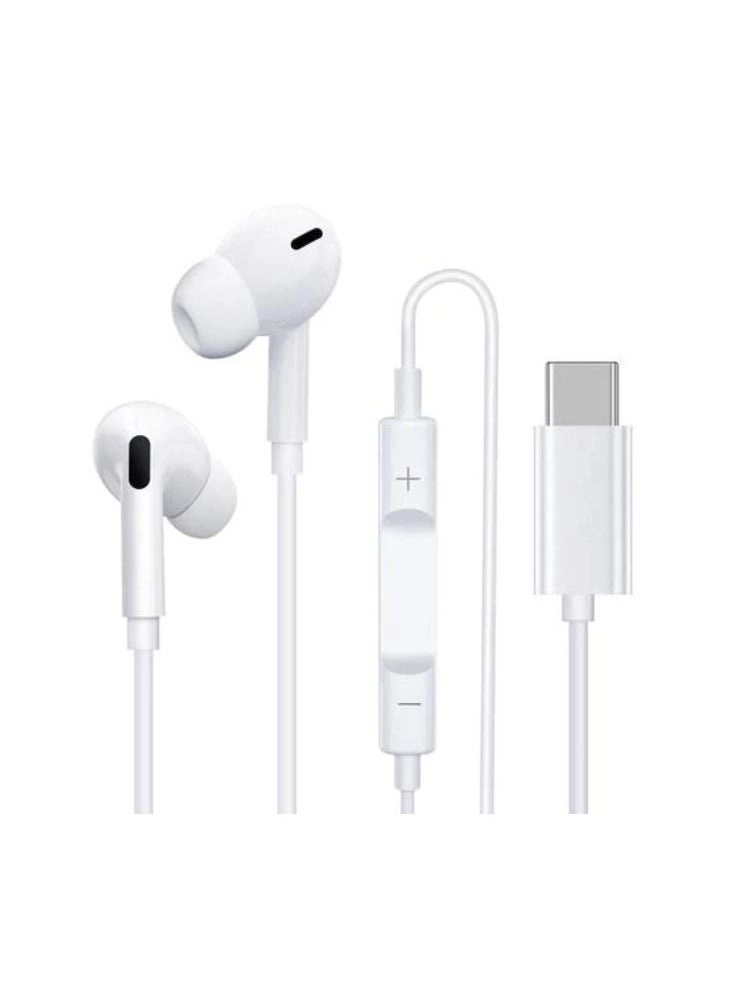 Type-C In-Ear Earphones Wired Earbud