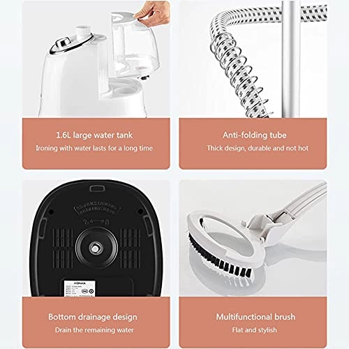 Vertical Garment Steamer - 1800W 1.6L 60min