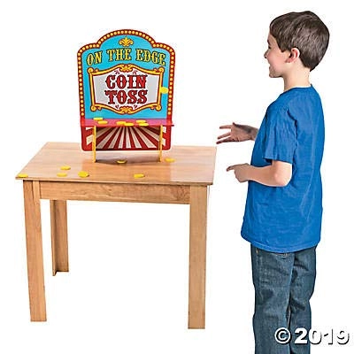 On The Edge Carnival Coin Toss Game - Baby 30 Count