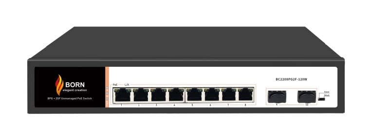 BORN ELEGANT CREATIONS BC2208PG2F-150W 8-ports