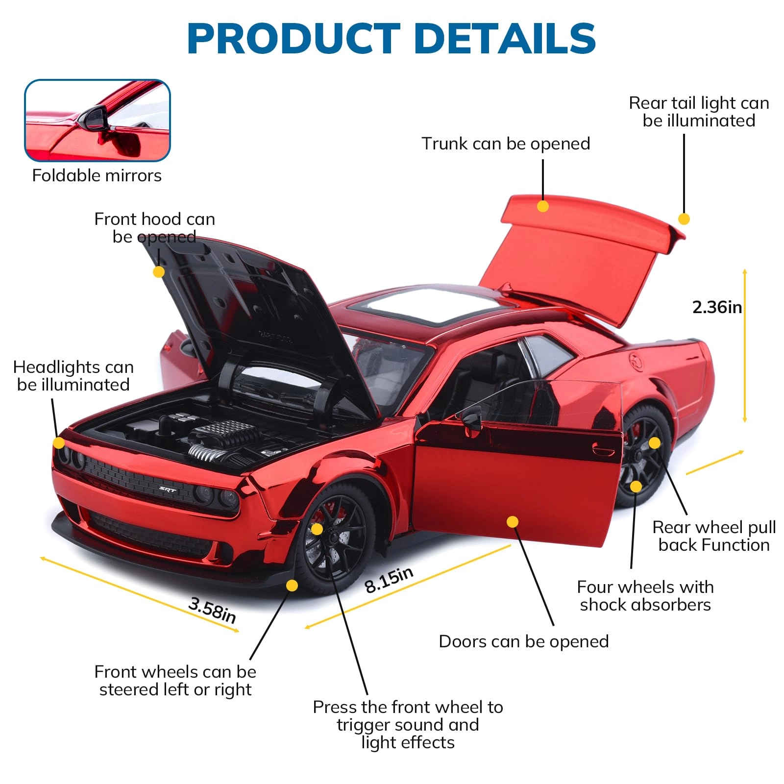 Hellcat - 1/24 1 pcs