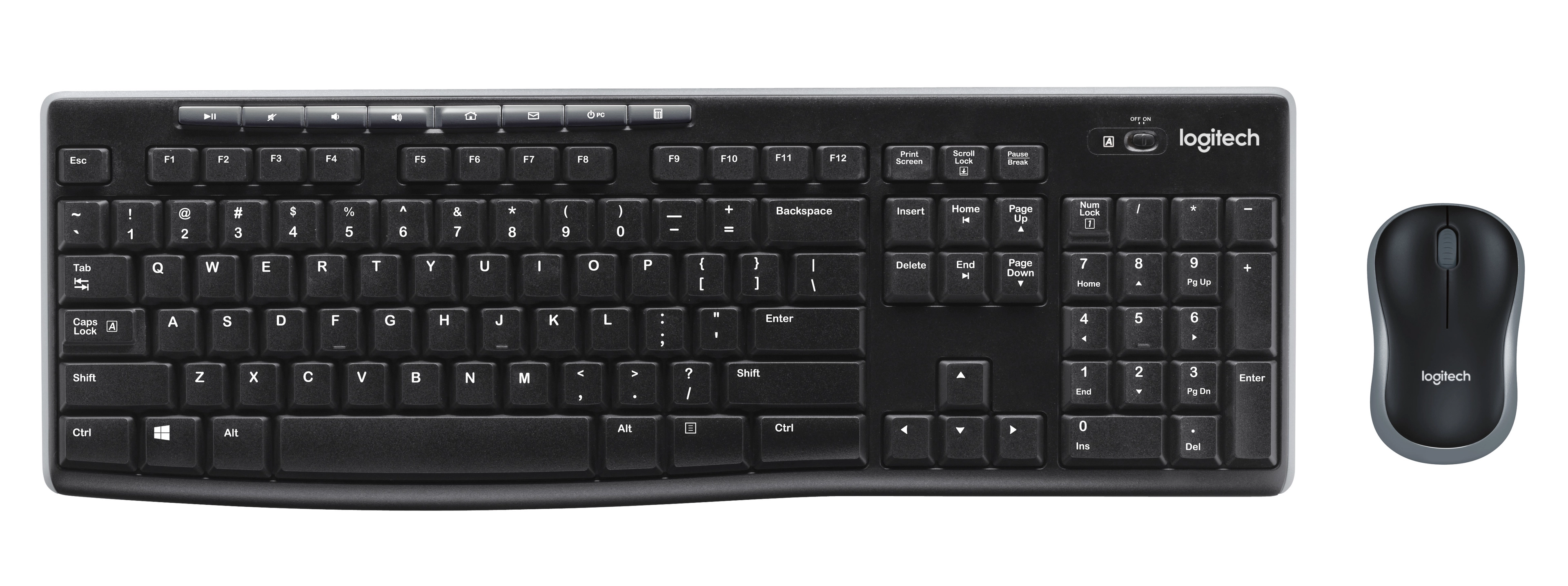 Logitech MK270 - Wireless Pack