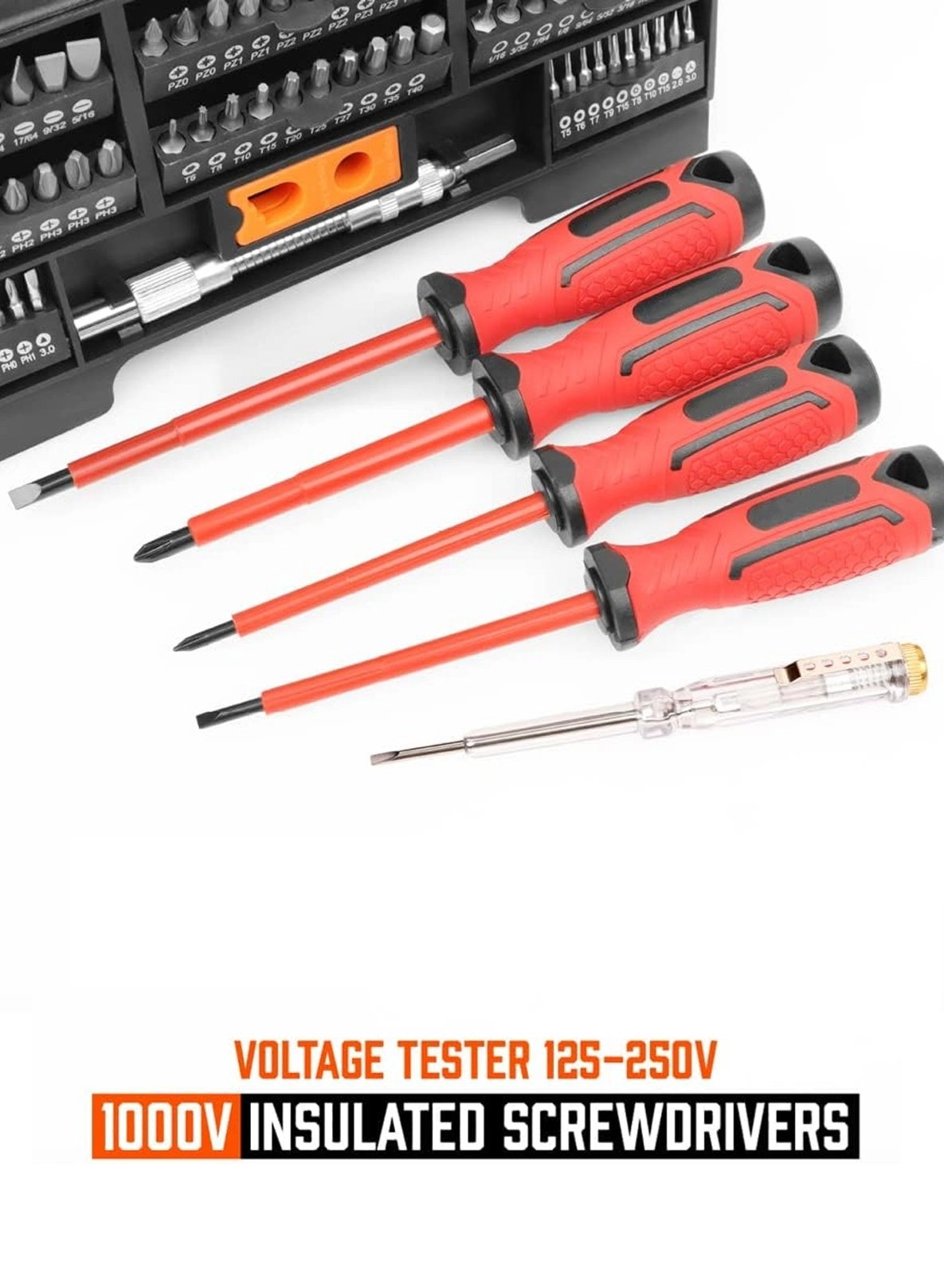 Magnetic Screwdriver Set - 146-piece