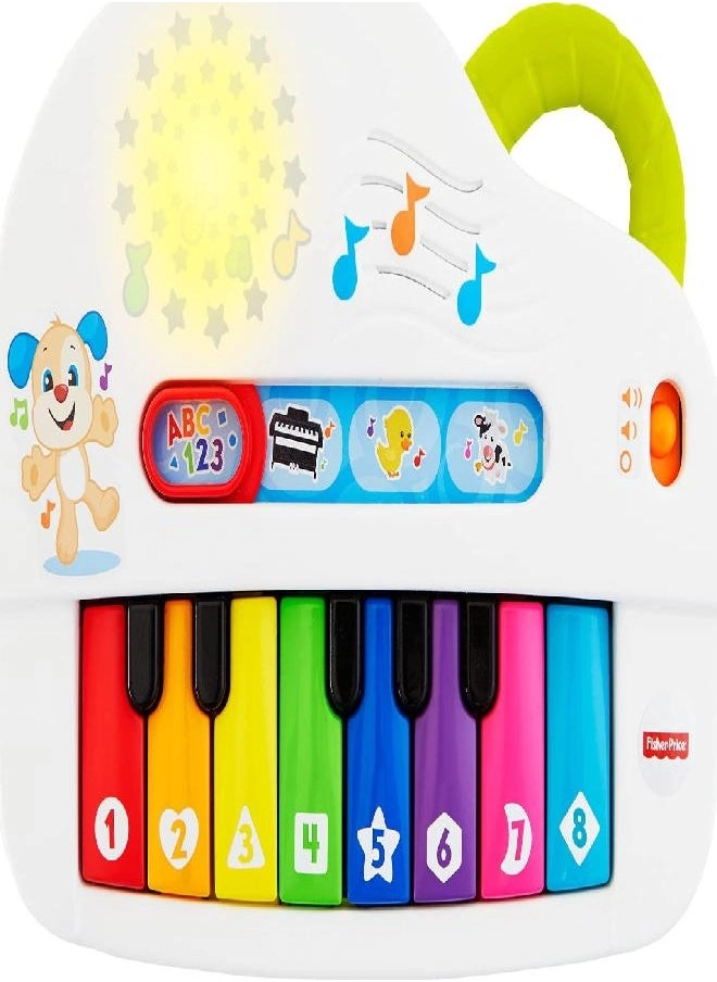 Fisher-Price Laugh & Learn Silly Sounds Light-Up Piano - 6+ Months