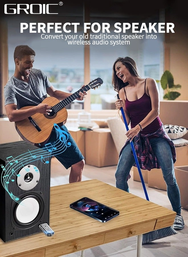 Bluetooth Car Adapter - V5.3 USB