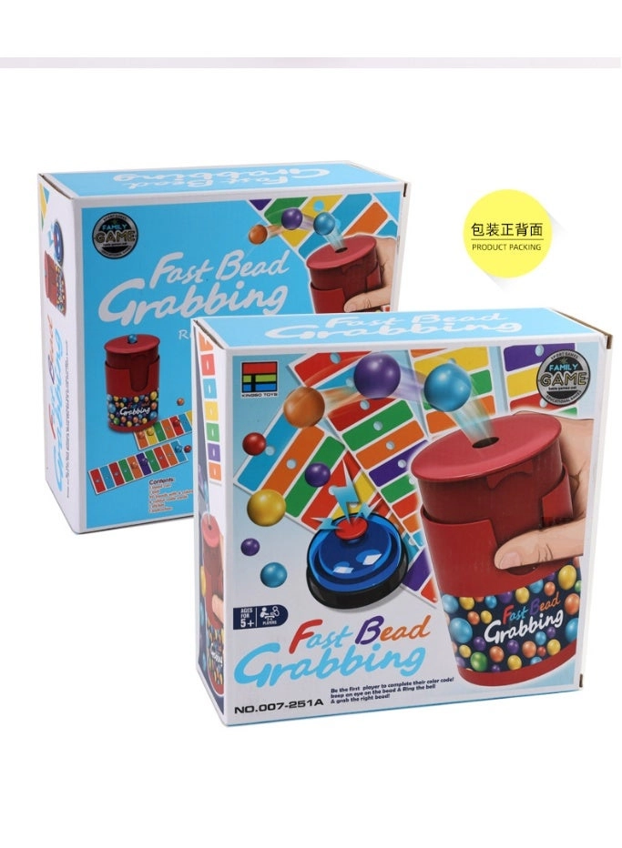 Fast Bead Grabbing Color Matching Board Game - 90 pieces