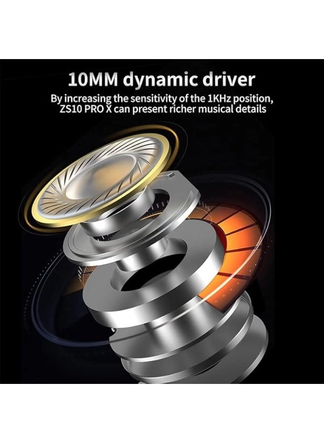 ZS10 PRO X Wired Earbud