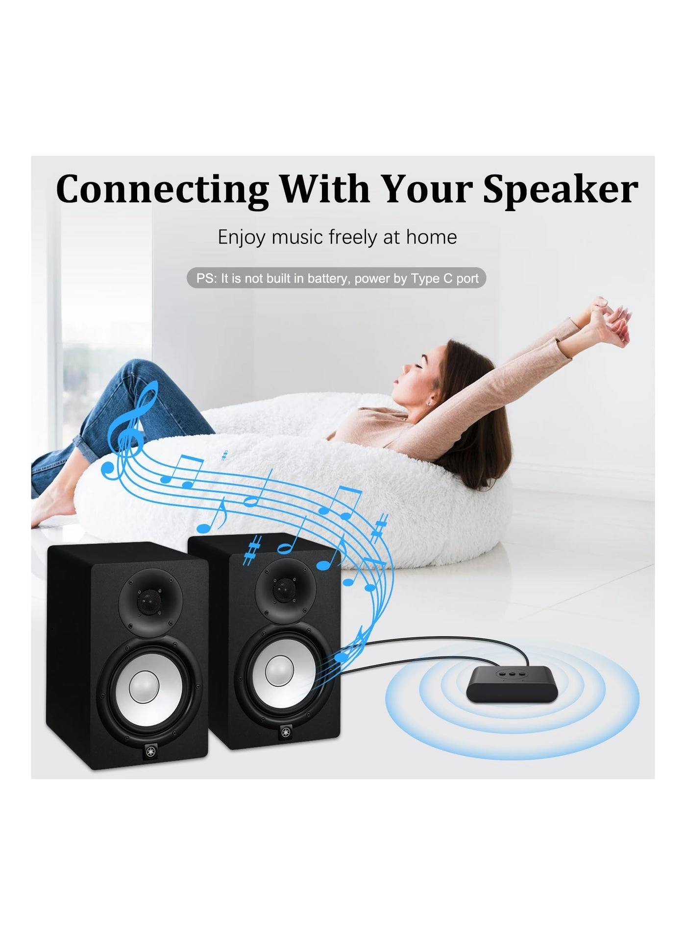 Bluetooth Adapter - 5.2+EDR USB/AUX USB 5V