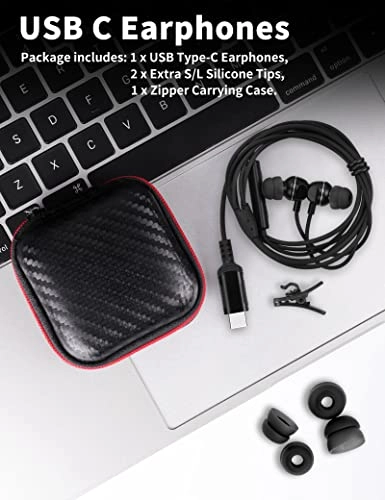 USB C Headphone Wired Earbud