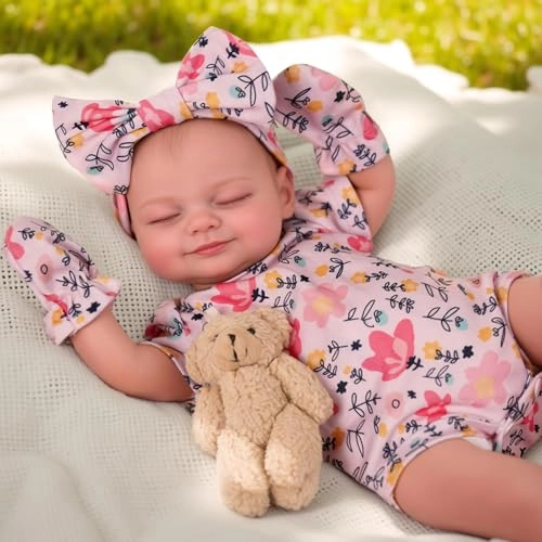 Skylar Reborn Baby Doll - 17 Inch Vinyl