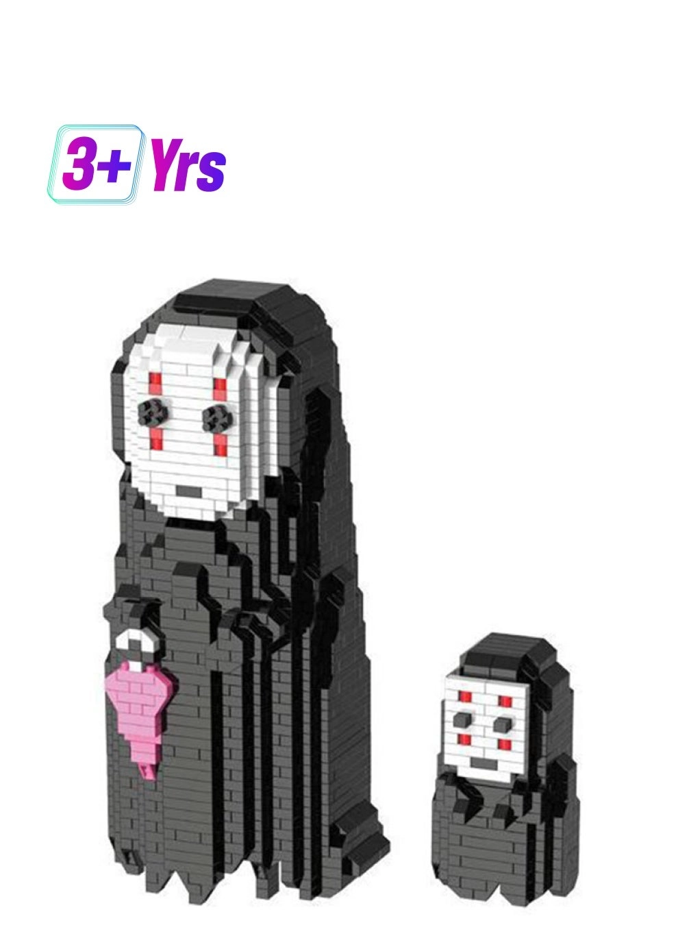 Beauenty No Face Man Magic Blocks - Fantasy No Face Man