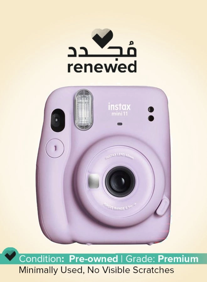 (Renewed) Instax Mini 11 - Built In Flash