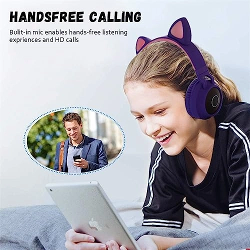 Cat Ear Headphones Wireless Headphone