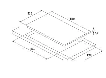 HBI9005002 Induction hob
