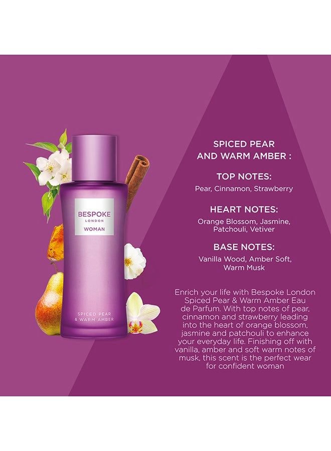 Spiced Pear & Warm Amber Eau de Parfum 100ml
