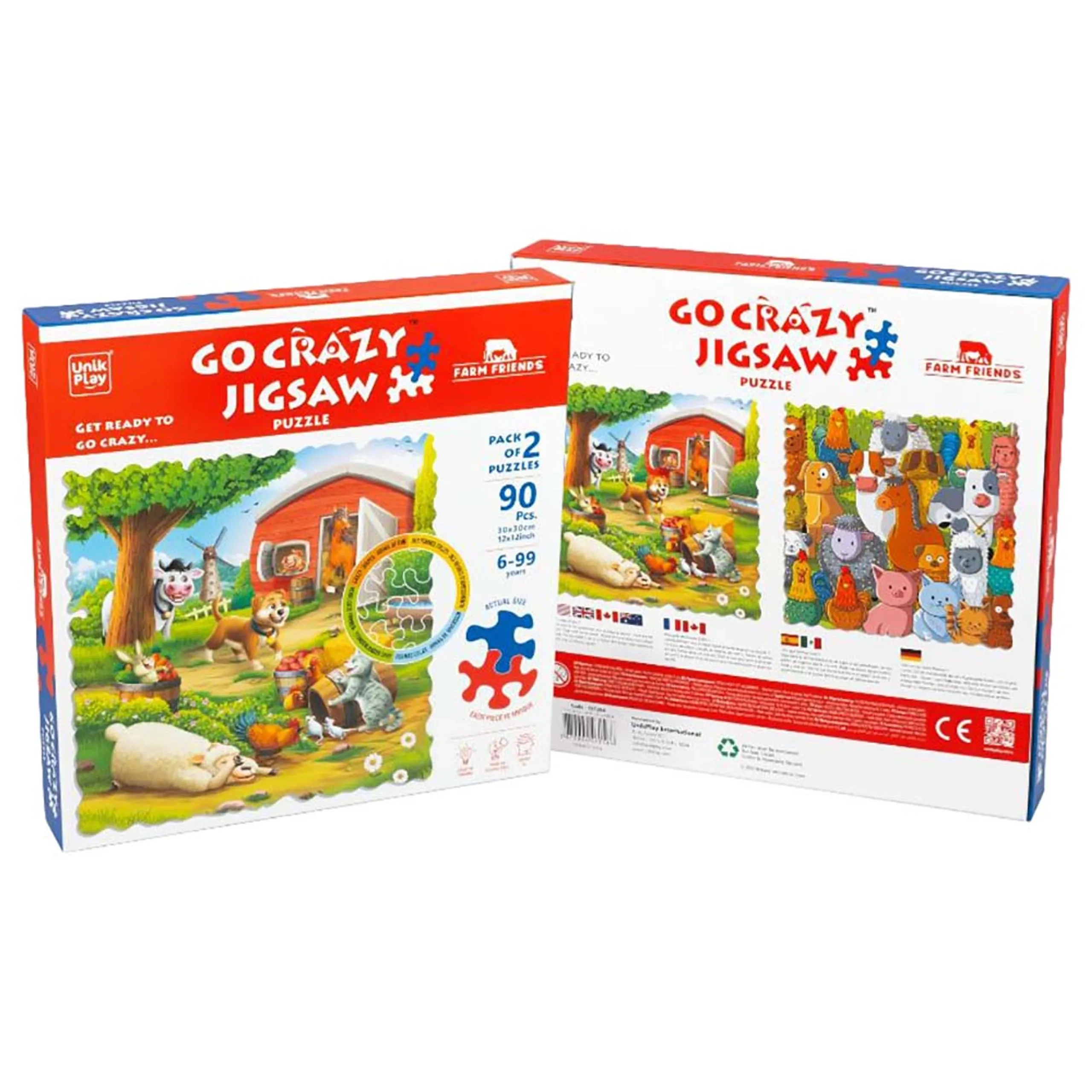 Unikplay Go Crazy - 90 Pcs
