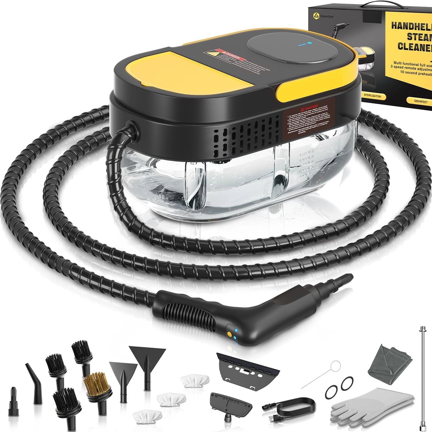 Steam Cleaner - 4Bar 1.2L