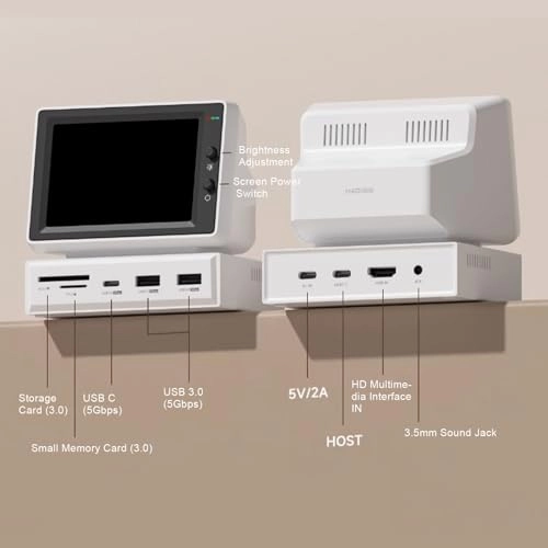 Mini PC Screen - Luocuteeul6i1fzm3 3.5 Inches 2736 x 1824